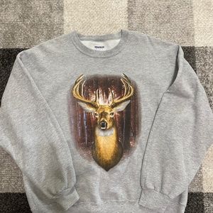 Vintage Jerzees Deer Sweatshirt